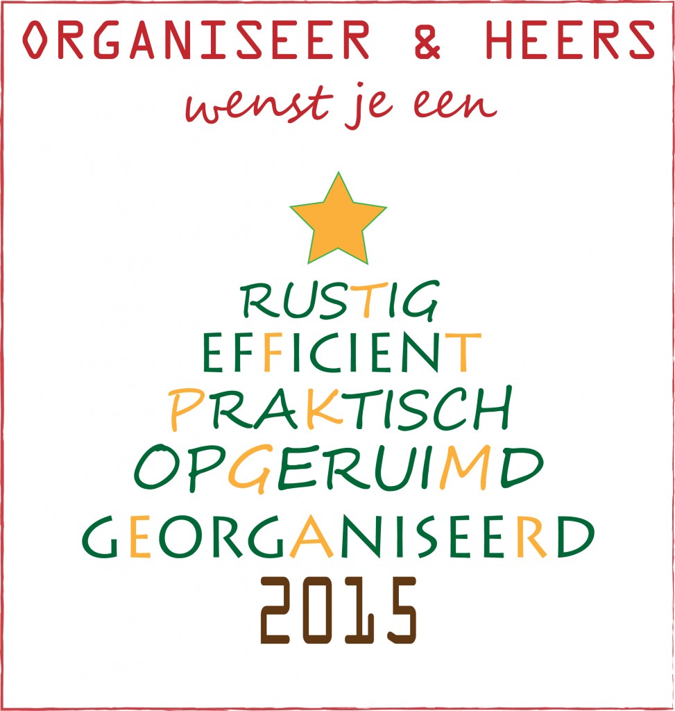 kerstkaart organiseerenheers 2014 2015
