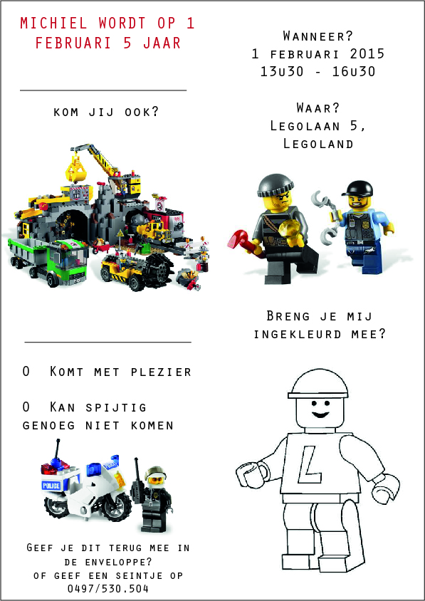 Ja Bedreven havik Lego feestje voor drukke mama's - ORGANISEER EN HEERS