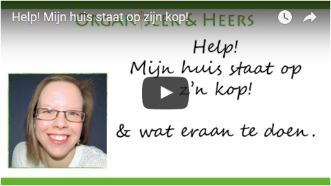 huis op z'n kop